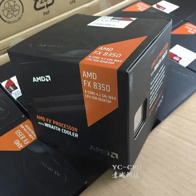 Процессор AMD FX 8350 процессор в коробке с радиатором серии восемь ядер 4 0 ГГц