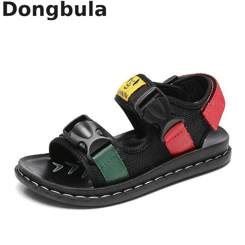 

Boy Sandals For 2019 Summer Kids Beach Shoes Breathable Net Non-slip Boys Girls Sandals Fashion Casual Children's Sports Sandals