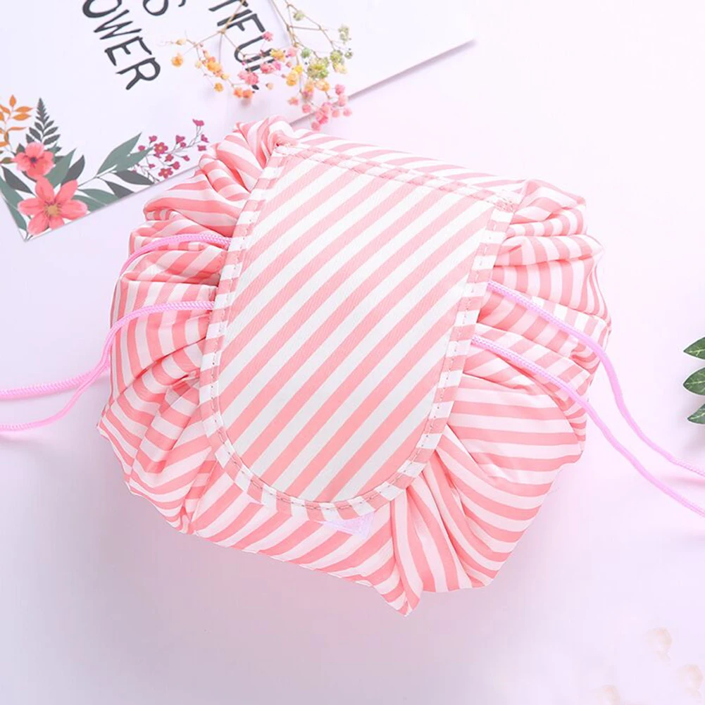 

Printing Cosmetic Women Bag Drawstring Makeup Case Travel Make Up Organizer Storage Pouch Toiletry Storage Bag