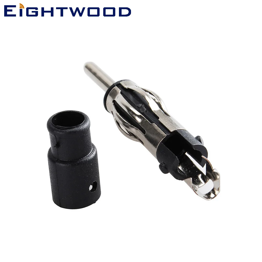 

Eightwood DIN 41585 Connector Adapter Plug Male Car AM/FM Radio Antenna Aerial (5PCS)