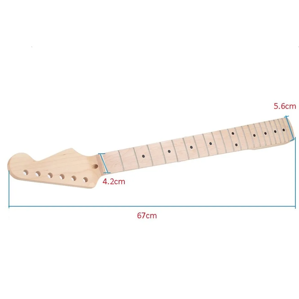 Портативный размер электрогитары Клен шеи 22 Лады палисандр гриф Замена музыкальный инструмент подарок