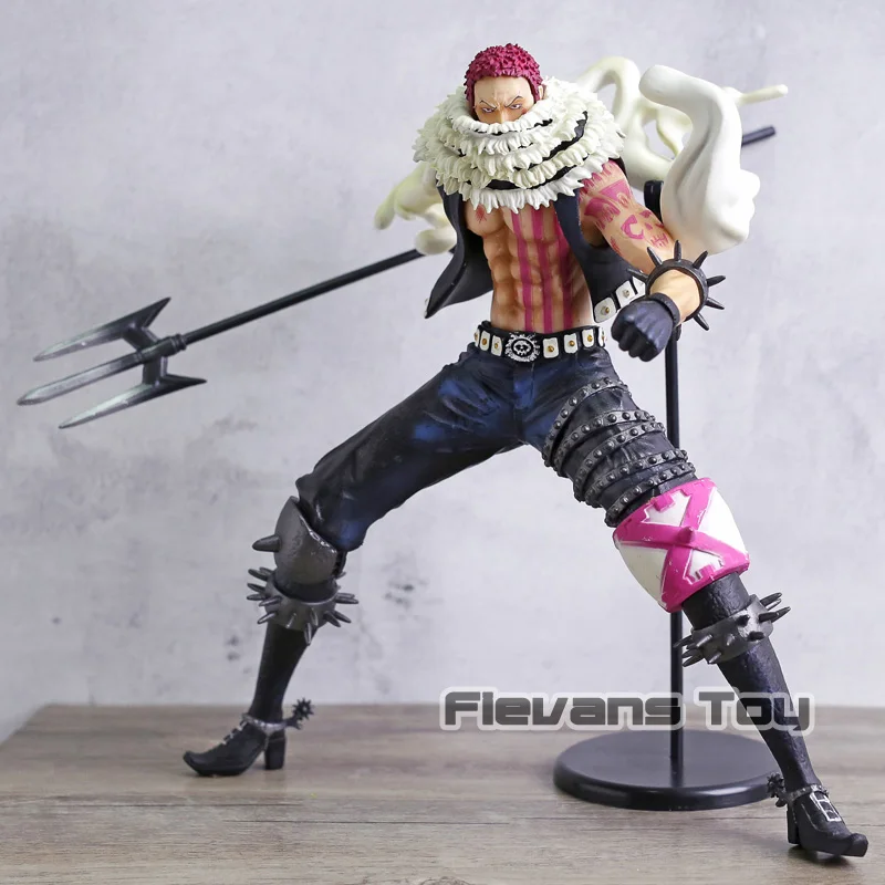 

Anime One Piece Portrait Of Pirates Dessert Three Star Charlotte Katakuri PVC Action Figure Collection Model Toy Gift