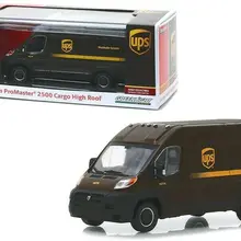 GL 1:43 Dodge Ram ProMaster 2500 Cargo Высокая крыша сплав модель автомобиля литья под давлением металлические игрушки подарок на день рождения для детей мальчика