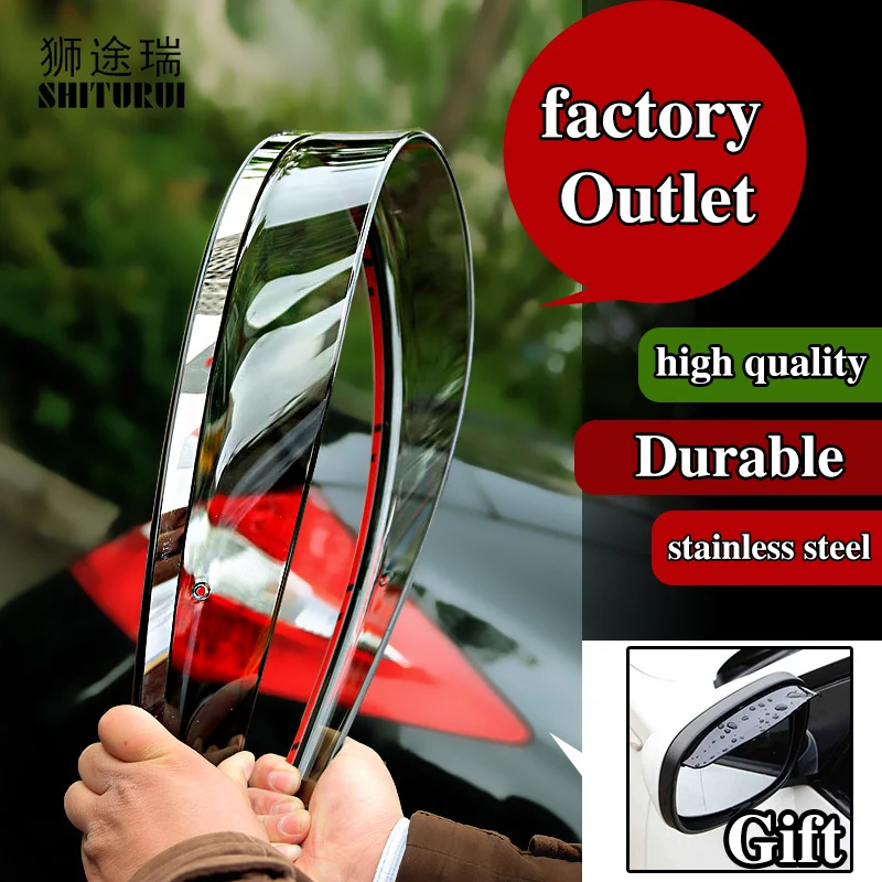 Автомобильный Стайлинг навесы окошки дождевые брови для TOYOTA Highlander RAV 4 COROLLA CAMRY YARiS