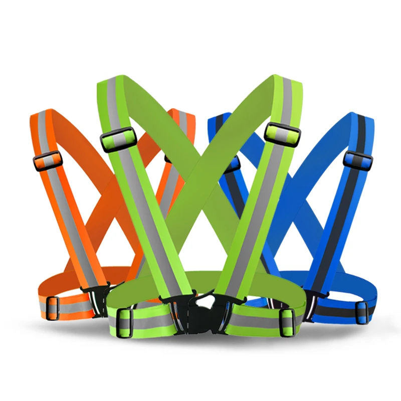 

Traffic Sanitation Reflective Vest Outdoor Cycling Glow Night Running Vest Landscape Security 2 Colors Safety Vest Products