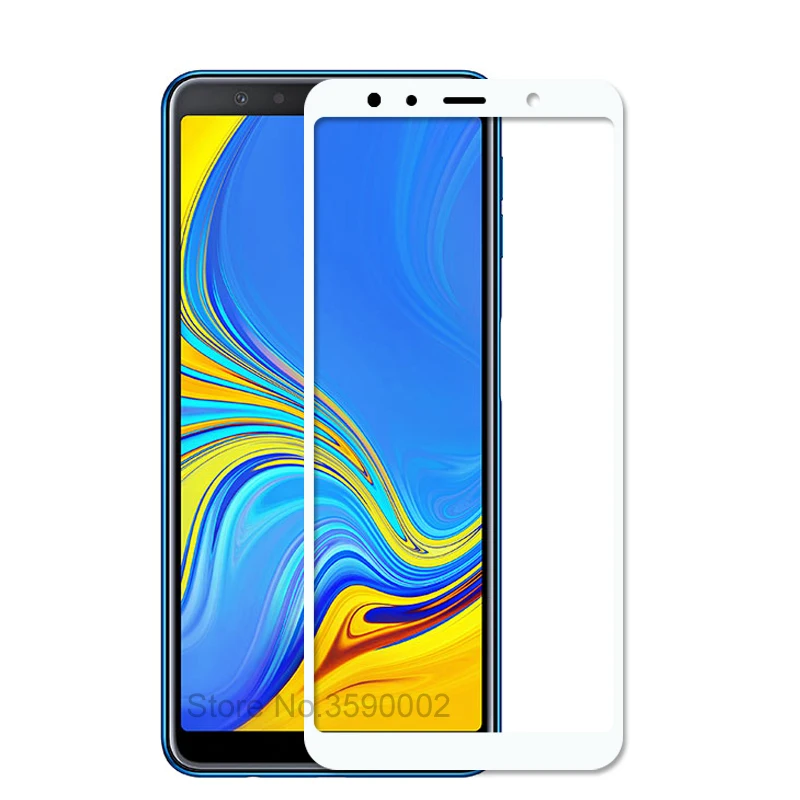 Полное покрытие, Защитное стекло для samsung Galaxy A7, закаленное стекло Sumsung A7 A 7 A750F A750, SM-A750F, защитная 3D пленка