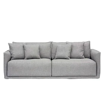 

0405 SF6019 Modern four seats fabric sofa