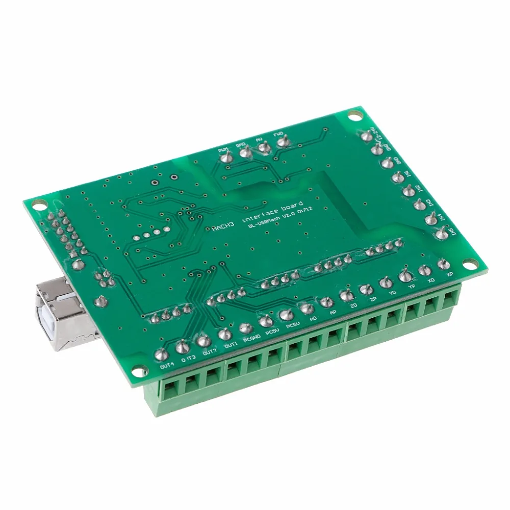 

CNC USB MACH3 100Khz Breakout Board 5 Axis Interface Driver Motion Controller