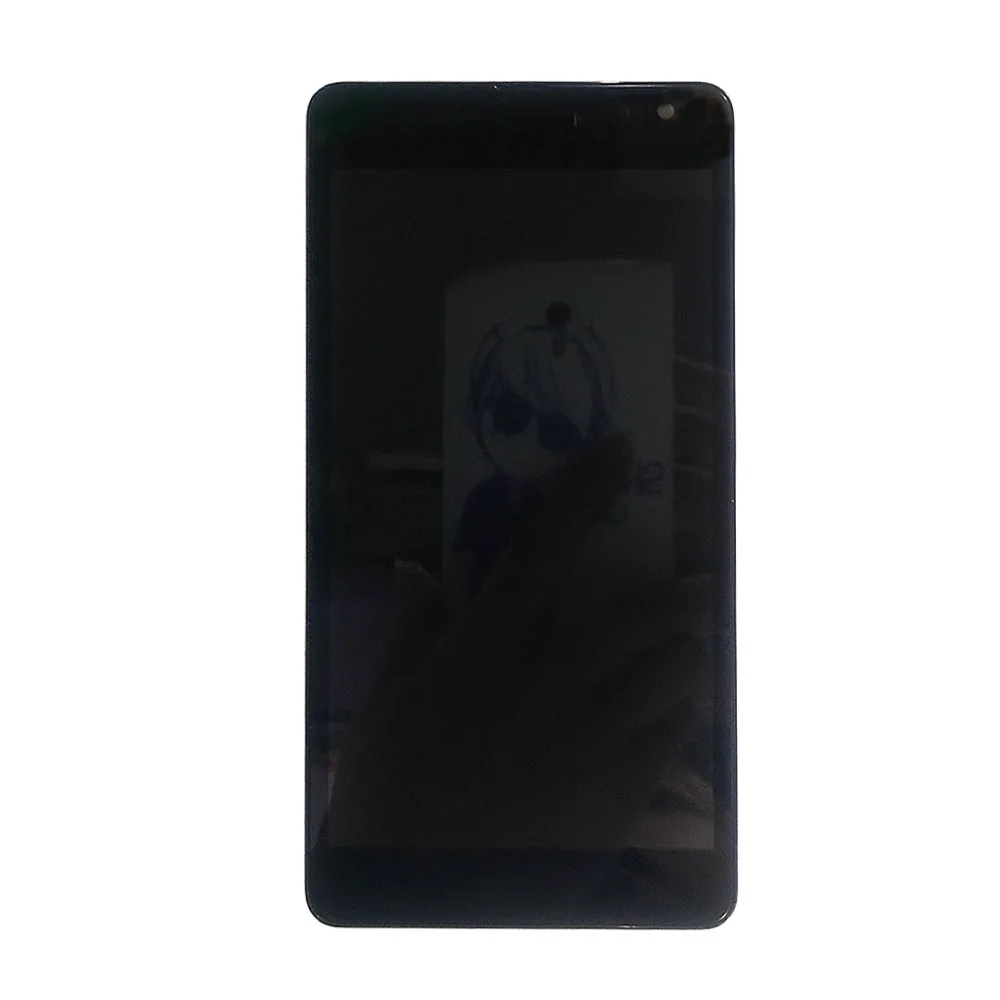 Полный Оригинальный ЖК-Экран Замена + Tocuh Дигитайзер Стекло Экрана Для Nokia Microsoft