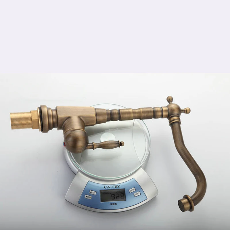  Bakala Single Handle Antique Brass Centerset Kitchen Faucet tap Wholesale GZ8103 - 930585986