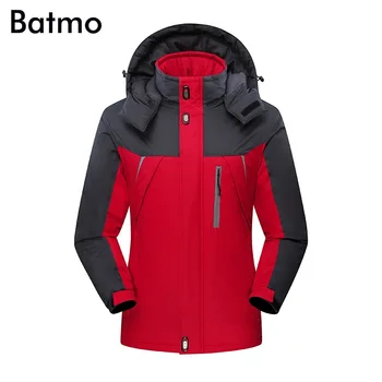 

Batmo 2018 new arrival winter high quality warm ski-wear hooded jacket men ,men's winter warm coat,plus-size S-5XL