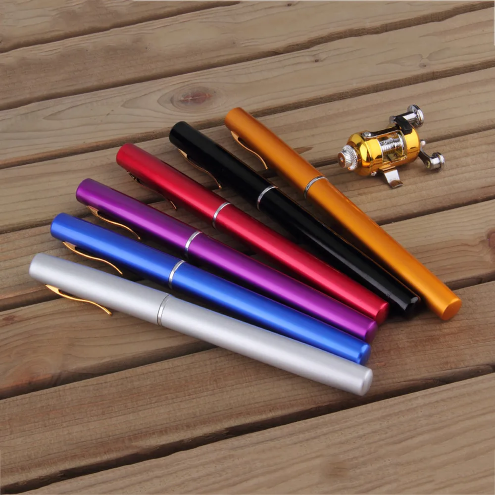 Fishing rod combo Mini Rod+Reel Portable Pen Shape ROD Pocket Fishing reel Sea Fishing Tackle Fishing rod combo Mini Rod+Reel Portable Pen Shape ROD Pocket Fishing reel Sea Fishing Tackle