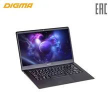 Ноутбук Digma CITI E400 14.1"/Atom X5 Z8350/4Gb/32GbSSD/Intel HD400/WiFi/BT/Win10/black