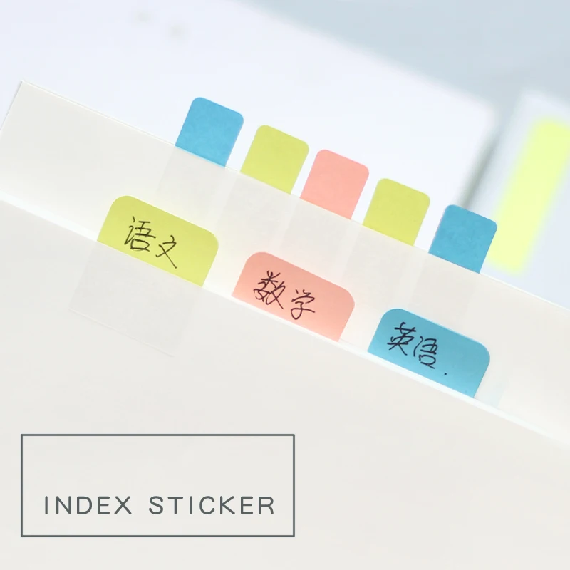 

JIANWU 1bag Basic hand account sticker planner name index sticker Creative decorative sticker school office Stationery support