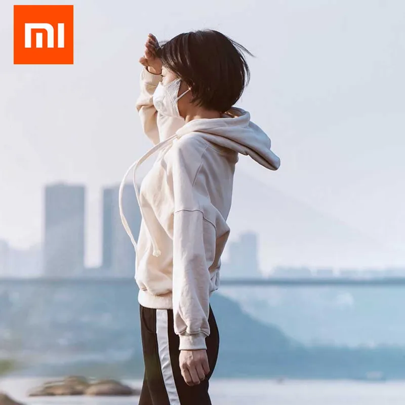1 шт. Xiaomi Mijia Airpop свет 360 градусов Air одежда PM2.5 Анти туман маска регулируемый ухо