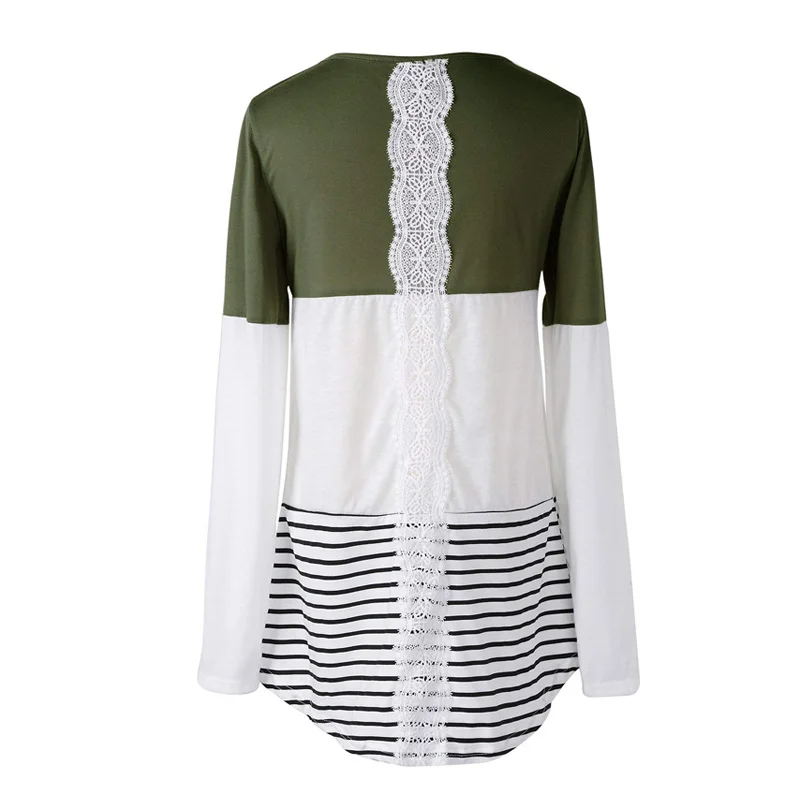maternity winter long sleeve blouse AS1776 Army green 004