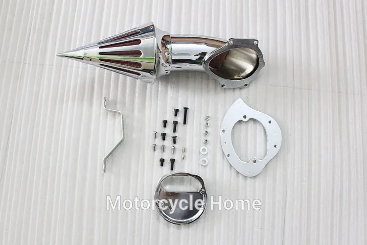 МОТОЦИКЛ хром шип воздухоочиститель наборы для Yamaha V Star 1100 Dragstar XVS Vstar1100 Dragstar1100