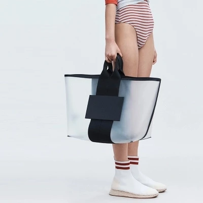 

2018 New Arrival Women Crossbody Bags Fashion Transparent Tote Bag High Quality PVC Female Handbags Large Capacity Ladies Bags
