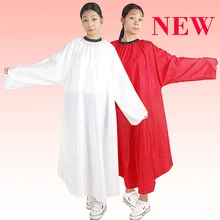 Длинный рукав взрослый салон для парикмахерской ColoringBarbers Hairstylist накидка водонепроницаемый Парикмахерская накидка ткань UN028