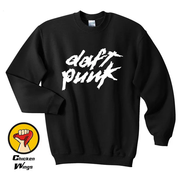 DAFT PUNK PRINTED Sweatshirt COOL ELECTRONIC HOUSE MUSIC ALIVE DANCE DJ Sweatshirt Crewneck Sweatshirt Unisex More Colors-A207 5