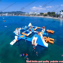 Взрослые гигантские морские Плавающие Надувные игры в аквапарк