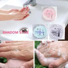 24 шт./кор. портативное мыло для ванной бумага для мытья рук Ванна Путешествия ароматизированный ломтик Ourdoor Удобная коробка для вспенивания бумажное мыло