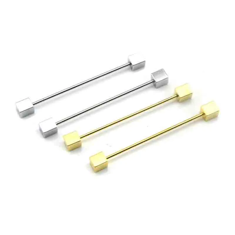 Fashion-Men-Jewelry-Men-s-Shirt-Collar-Pins-Clip-Silver-Gold-Plated-Needle-Collar-Pins-for