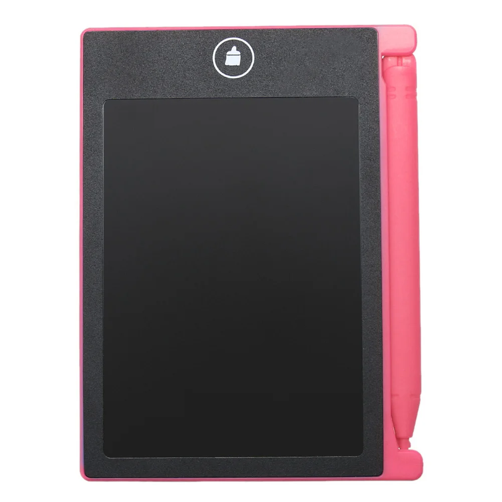 4,4 дюймовый ЖК-графический планшет, доска для рисования, цифровой планшет для рисования, практичный почерк, коврик для рисования, детские игрушки - Цвет: Красный