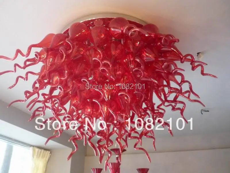 

Best Quality Modern Light Decor Handmade Red Chandelier