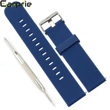 Лучшая цена Для Мужчин's Спорт на открытом воздухе силиконовый браслет-ремешок+ инструмент для 42 мм MOTO 360 2nd часы для samsung Galaxy Шестерни S2 классический ja30