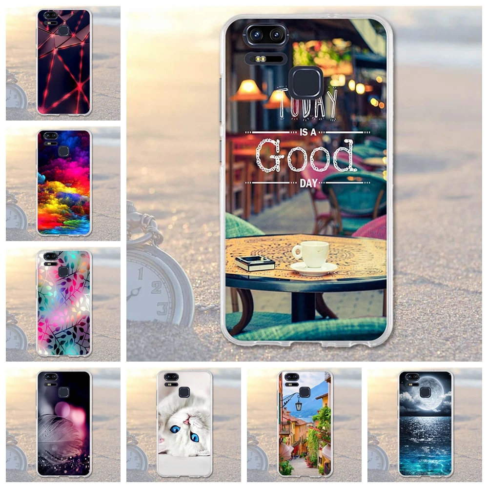 

Case For Asus Zenfone 3 Zoom ZE553KL Case Silicon For ZenFone 3 ZE553KL Cover Mobile Phone Case for Zenfone 3 Zoom 5.5inch Shell