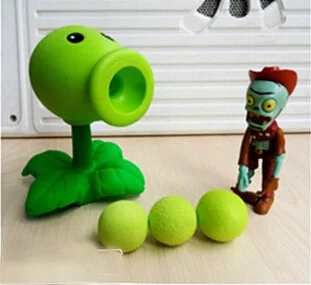 Игра PVZ Растения против Зомби Peashooter ПВХ фигурка модель мраморные Растения против Зомби симуляторы