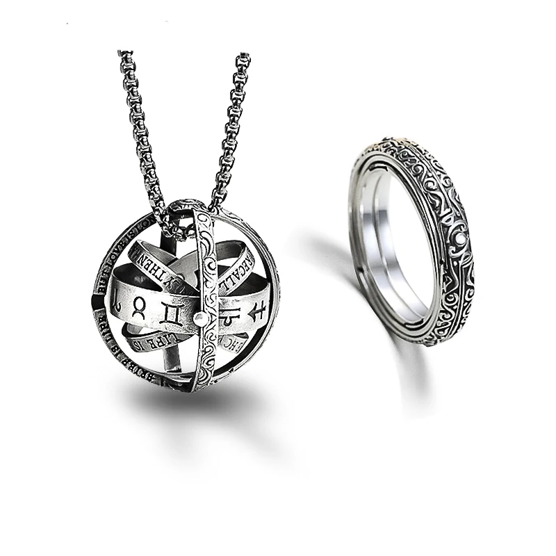 

Lateefah 2019 Hot Astronomical Ring Astronomical Sphere Ring Constellation Ring Jewelry Cosmic Ring for Loves Couples