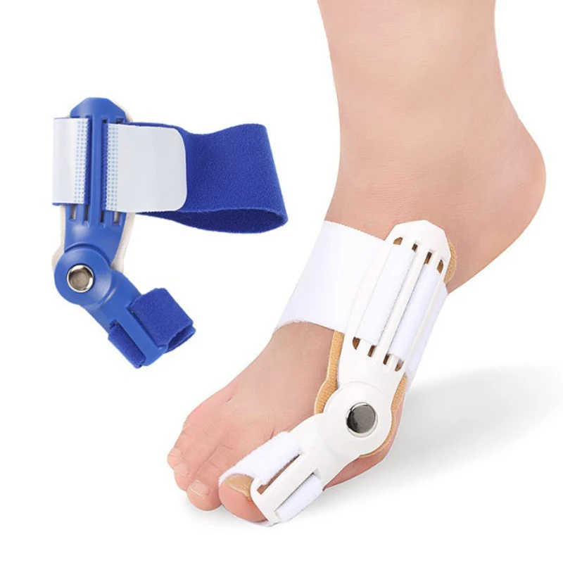 

1pair Night time Bunion Protector Toe Straightener Silicone Toe Separator Corrector Thumb Feet Care Adjuster hallux valgus