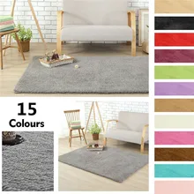 Горячая пушистые коврики Нескользящие мохнатый ковер Обеденная коврик, напольный ковер для дома комнаты Спальня, мягкий и удобный коврик, напольный ковер