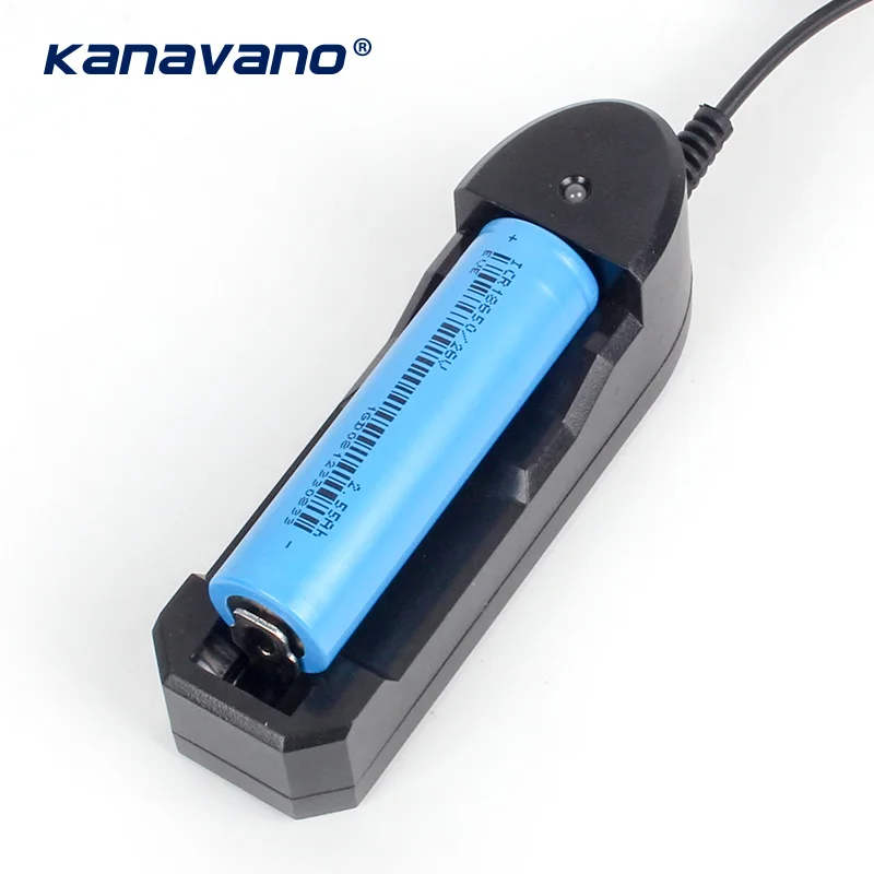 

3.7V 18650 battery Charger USB independent charging portable electronic cigarette 18350 16340 14500 Li-ion battery EU/US charger
