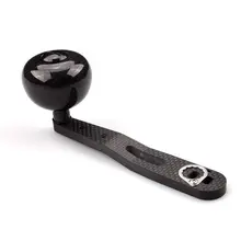 RUKE дизайн рыболовный рокер, для колесо для троллового лова, материал из высокоуглеродного волокна, двойное отверстие Размер 8*5 мм