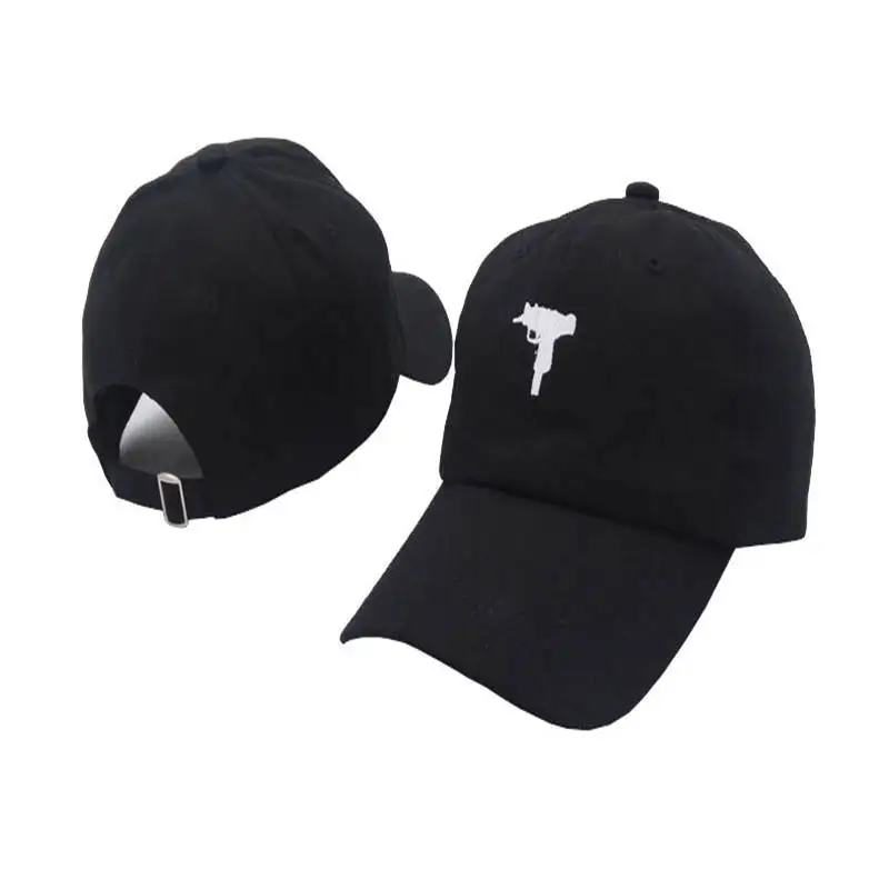 

2019 new Machine gun embroidery baseball cap 100%cotton couple caps Hip Hop Hat adjustable unisex casual hats