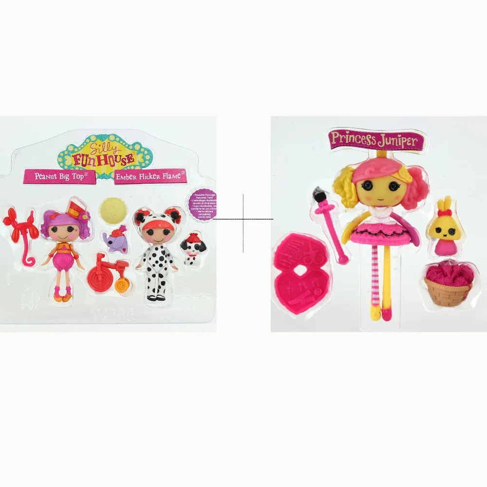 2 стиля/набор 3 дюйма оригинальные куклы MGA laloopsy с аксессуарами игрушка | Куклы и