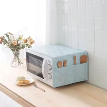 Микроволновая Пылезащитная крышка масляная пыль водонепроницаемая сумка для хранения микроволновая печь вытяжка кухонные принадлежности микроволновая печь вытяжка Крышка для духовки полотенце