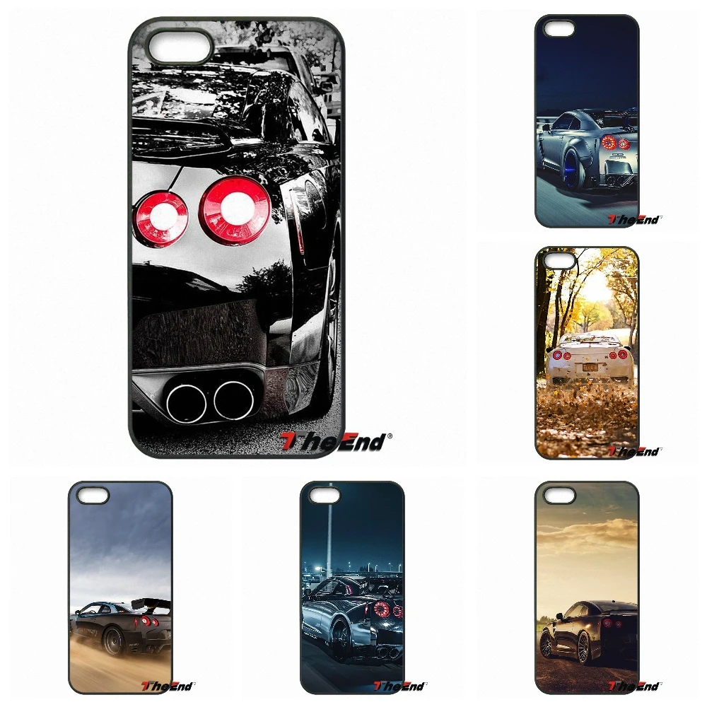 JDM Car NISSAN GTR Metal Hard Phone Case For iPhone X 4 4S 5 5C SE 6 6S