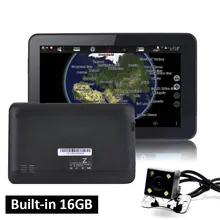 7 inch Car DVR GPS Navigation Android 16GB Truck vehicle gps navigator navitel with Rear view camera PC Navigator Russia Maps