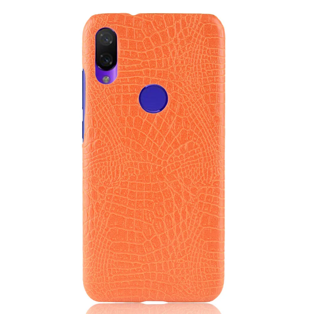 SUBIN чехол для xiaomi mi redmi 7 redmi 7 Роскошный PU кожаный чехол для задней панели защитный чехол для xiaomi M1901F9T/E - Цвет: orange