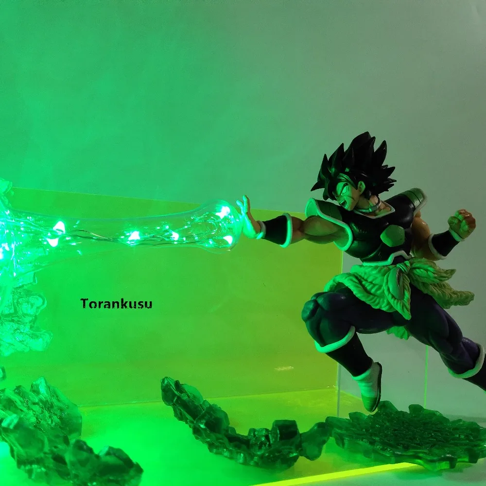 Аниме Dragon Ball Z Broly против Гоку камехамеха светодиодный светильник игрушечные