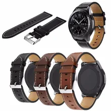 Удобная одежда из натуральной кожи сменный ремешок браслет для samsung gear S3 классический Frontier запястье