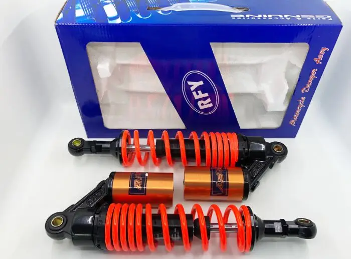 

330mm 7mm Spring Motorcycle Rear Shock Absorbers for Honda CB400 XJR400 XJR1200 XJR1300 Yamaha FZX750 VF750 suzuki VS800 Orange