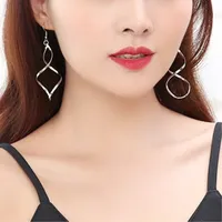 Fashion Simple Spiral Drop Earrings 6