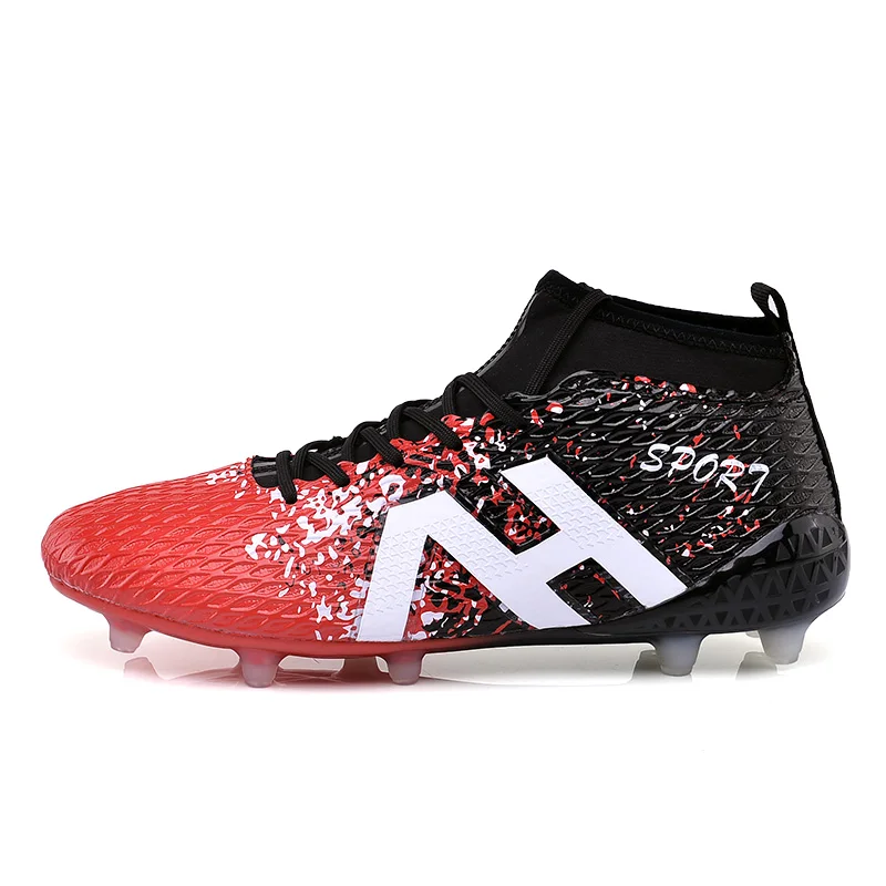 Men High Ankle Soccer Shoes Super fly indoor font b Football b font Boots trainning sneakers