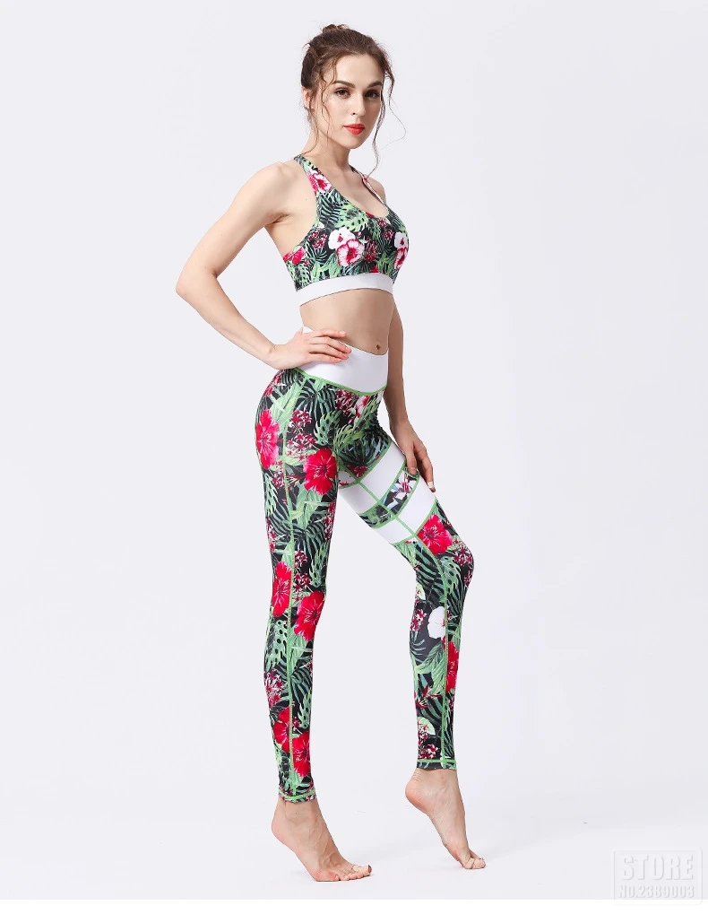 Новые спортивные штаны для йоги для женщин гимнастические легинсы спортивные брюки для женщин колготки женские леггинсы для фитнеса пуш-ап профессиональные леггинсы