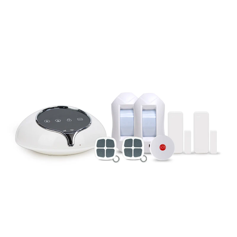 Smart home security burglar alarm system & App control 3G alarm system for home security work with curtain PIR detector sensor Smart home security burglar alarm system & App control 3G alarm system for home security work with curtain PIR detector sensor